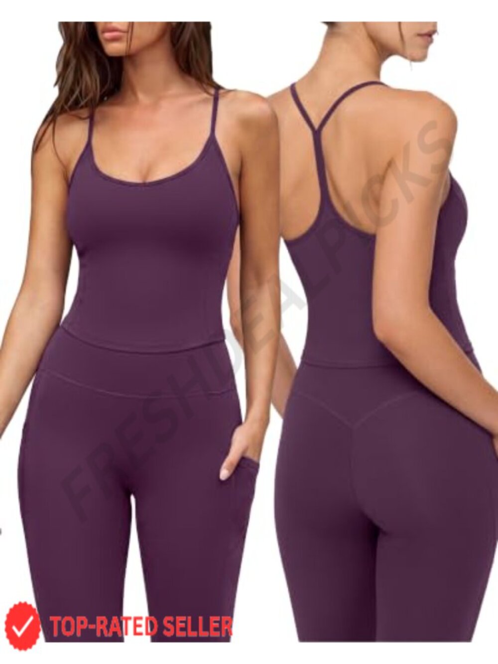 Women's 2-Piece Workout Set Padded Sports Bra High Waisted Leggings Outfits
